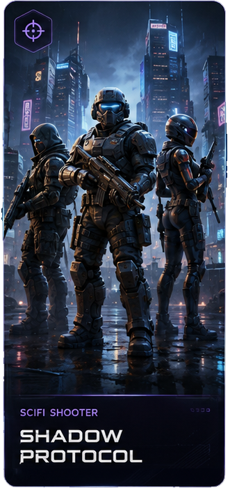 Anvil game concept: Sci-fi shooter